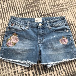 Girls stretchy Jean shorts